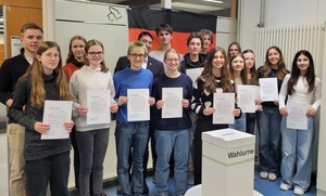 Foto Urkundenübergabe Foto Urkundenübergabe