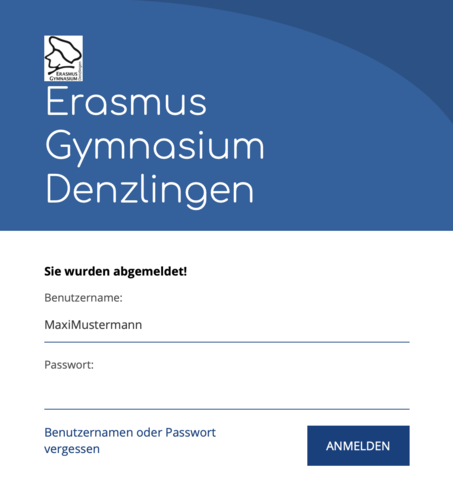 Persönliches EduPage-Konto erstellen (Eltern) Persönliches EduPage-Konto erstellen (Eltern)